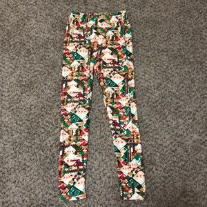 Christmas festive leggings